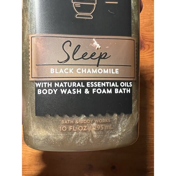 Bath & Body Works Aromatherapy Sleep Black Chamomile Charcoal Wash 10oz - Picture 2 of 4